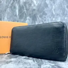 ✨極美品✨ルイヴィトン エピ ラウンドファスナー ユニセックス ブラック 人気