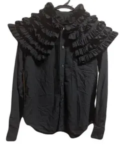 comme des garcons コムコム フリル 丸襟 ブラウス - メルカリ