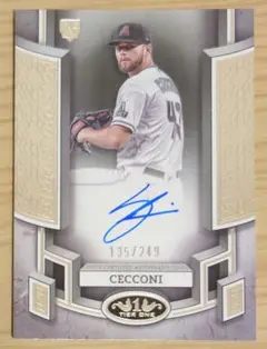 Slade Cecconi topps 2024 直筆サイン ルーキーカード