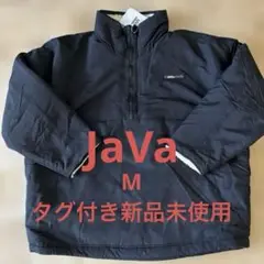 JaVa ボアリバーシブル　ハーフジップ黒