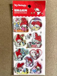 サンリオ ウォーターシール マイメロ
