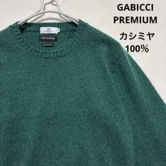 GABICCI PREMIUM カシミヤクルーネックセーター ガビッチ