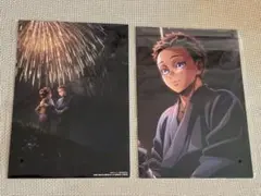 劇場版　鬼滅の刃　入場特典イラストボード2枚セット
