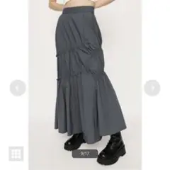 SLY DRAWSTRING ASYMMETRY スカート