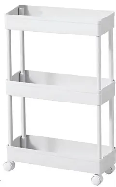 SVOHZAV キッチンワゴン 隙間収納 キャスター付き 13cm 18cm 2のサムネイル