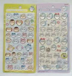 【国内正規品】 ちいかわ ボンボンドロップシール 2枚セット ニコニコ モモンガ