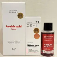 VT CICA エクソソーム アゼライン酸 トナー アンプル クレンジングオイル