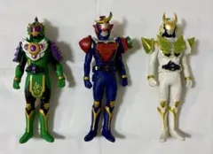 仮面ライダー鎧武 ソフビフィギュア 3体セット