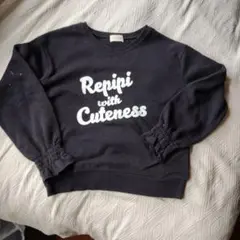 Repipi Mサイズ プリントスウェット