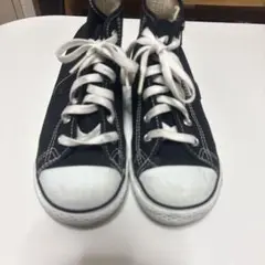 Converse ブラック ハイカットスニーカー