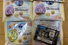 ディズニー　刺繍缶バッジ　新品未開封　4個