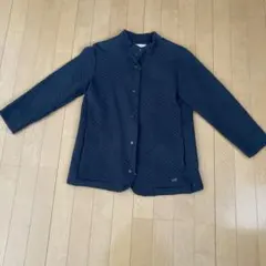 CROCODILE ネイビー キルティングジャケット M