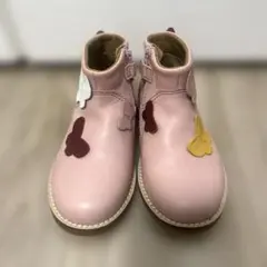 【新品未着用】Camper kidsのレザーブーツ 16cm