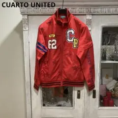 クアルトユナイテッド ジャケット M レッド 袖脱着 ゴルフウェア