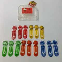 昭和レトロ　ハローキティ クリップ 15点　サンリオ　当時物のサムネイル