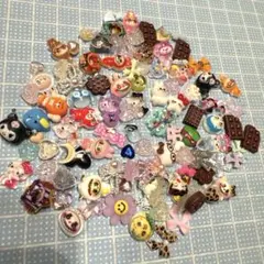 カラフル ネイルパーツ 50個以上 キャラクター 色々