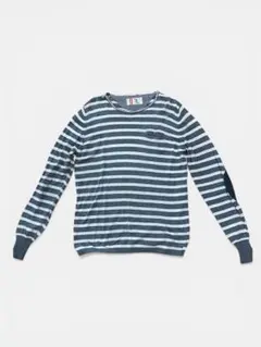 N4 エヌフォー ボーダーニット 薄手 メンズ