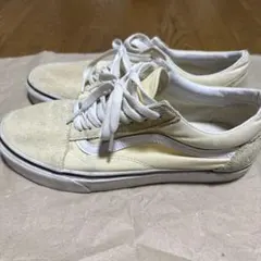 Vans Old Skool スニーカー クリーム色　27cm