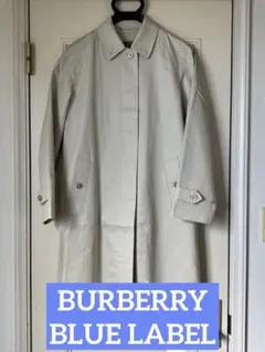 バーバリーブルーレーベル　ステンカラーコート　バーバリー　カシミヤマフラーセット