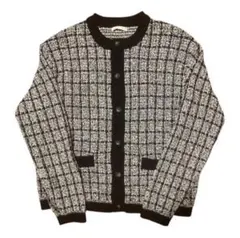 ZARA コントラスト カーディガン