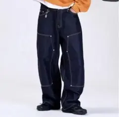 【LaMerMaMaison】 ダブルニーデニムdouble knee