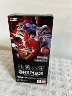 R*K様 【新品】ワンピースカードゲームOP-16 決戦の刻 1BOX クリアケ