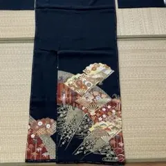 サ*ー様 正絹 振袖 金駒 青緑 未仕立て品 仮絵羽 サ*ー様 正絹 振袖 金駒 青緑 未仕立て品 仮絵羽 - メルカリ