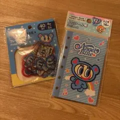 【文章お読みください】 エンジェルブルー　セリア シール帳　フレークステッカー