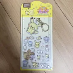 公式品ポケモンシールポケピース キャンディボンボンシール　ピカチュウ