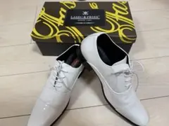 ホワイトドレスシューズ