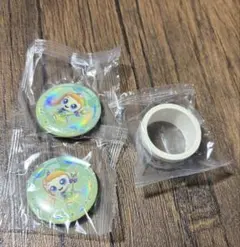 くら寿司 キャッチ！ティニピン マスキングテープ 缶バッチ