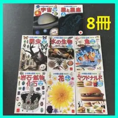 ハッピーセット　小学館の図鑑 NEO 宇宙　星と星座　昆虫　鉱物　魚　花