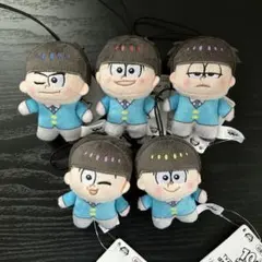 TVアニメ　おそ松さん　 ほわぬい マスコット　５点セット