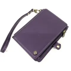 Caseme紫色 手帳型ケース ストラップ付き⭐︎