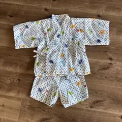 ミキハウス_昆虫柄 甚平 100cm