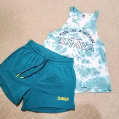 ZUMBA ウェア トップス ショートパンツ セットアップ