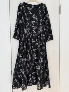 【新品未使用】toccoclosetフラワーワンピース