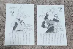 シャングリラフロンティア23・24巻の特典ペーパー2枚セット