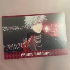 うたプリ　蘭丸　タブナイ　キャラバン　特典　クリアカード　①