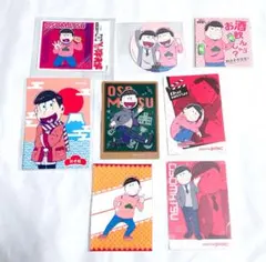 おそ松さん 松野おそ松 非売品 まとめ売り ポストカード コースター ステッカー