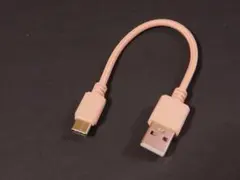 タイプＡｔｏＣケーブル ＴｙｐｅＣ Ｔｙｐｅ－Ｃ充電ケーブル（１２ｃｍ）ピン