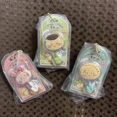 ちいかわ ミニチュアチョコチャーム 3点まとめ売り くりまんじゅう ラッコ