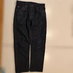 ユニクロ　 綿100%　カイハラ W29 475555 赤耳　チェーンステッチ