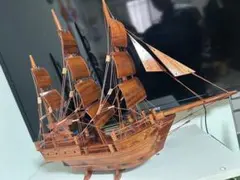 椴松 帆船模型 鄭和『宝船』 東京書芸館 船 箱付き - メルカリ
