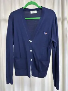 MAISON KITSUNÉ ネイビー カーディガン S