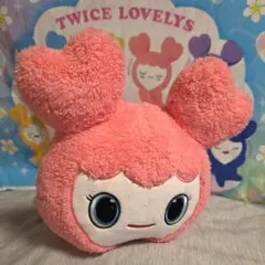 TWICE LOVELYS ふわもこねんねBIGぬいぐるみ モモ モブリー
