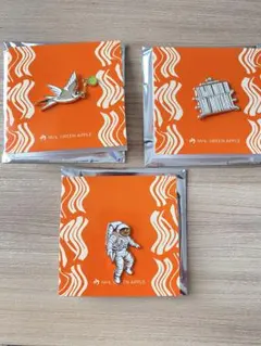 【3個セット】Mrs GREEN APPLE イミュータブル ピンズ