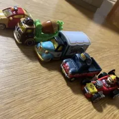 美品トミカディズニー6台セットミッキープー10thアニバーサリーカー