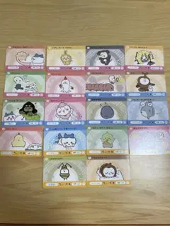 ちいかわカードダス第1弾　ノーマルカード　コンプリート　全18種類