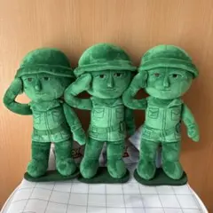 トイストーリー　グリーンアーミーメン　ぬいぐるみ